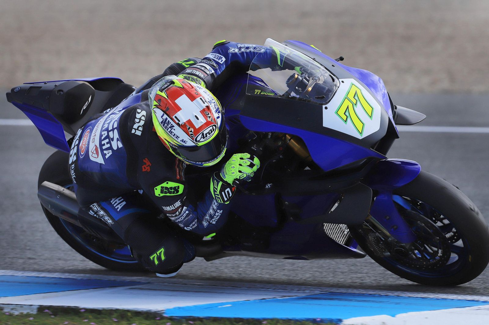 Imágenes del entrenamiento de Superbike en el Circuito de Jerez