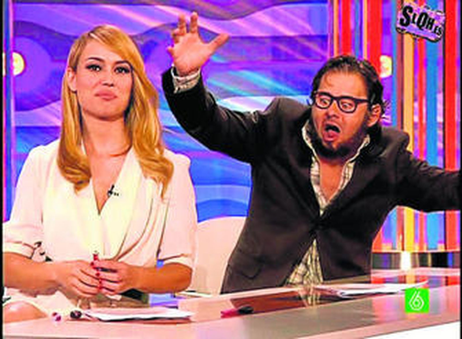 Patricia Conde y Miki Nadal, en 'Sé lo que hiscisteis'.