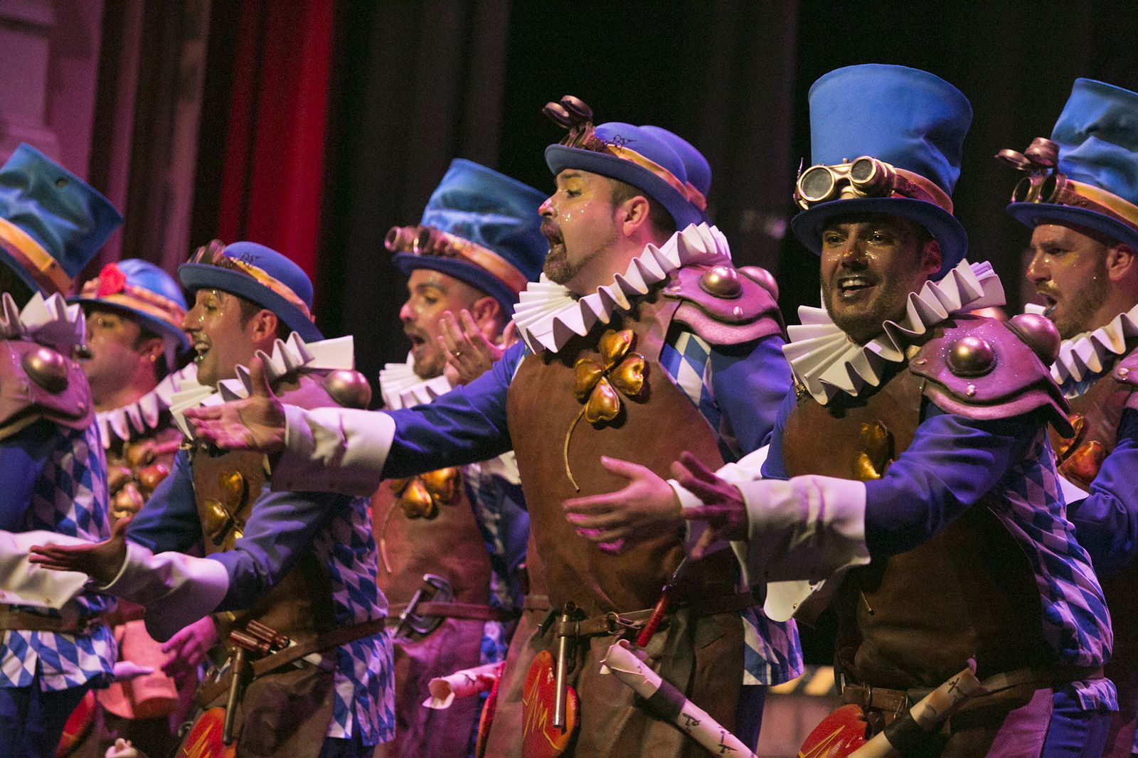 Las Imágenes del Carnaval Colombino: Primera fase de Semifinales