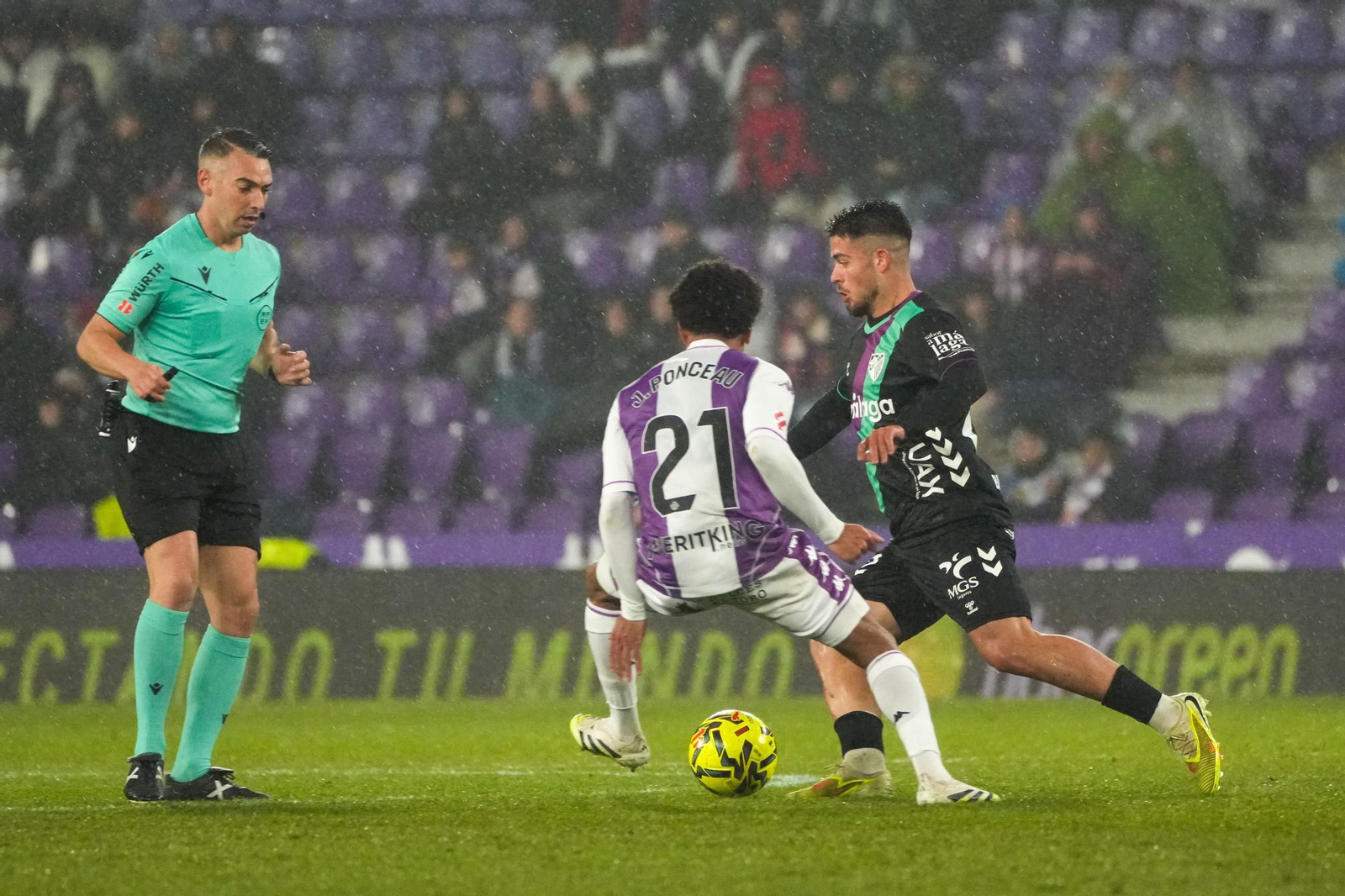 El Real Valladolid-Málaga CF, en fotos