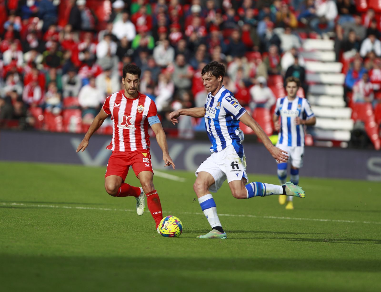 Imágenes del partido U.D. Almería-Real Sociedad