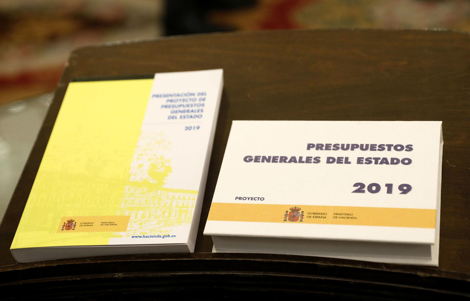 La presentación de los PGE 2019, en imágenes