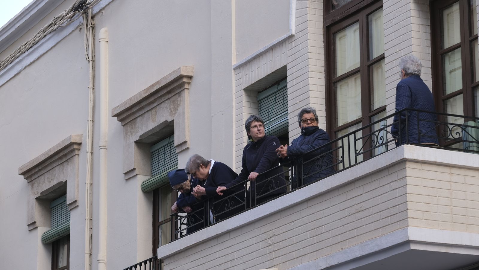 Procesión del Cristo del Amor en Almería, en imágenes