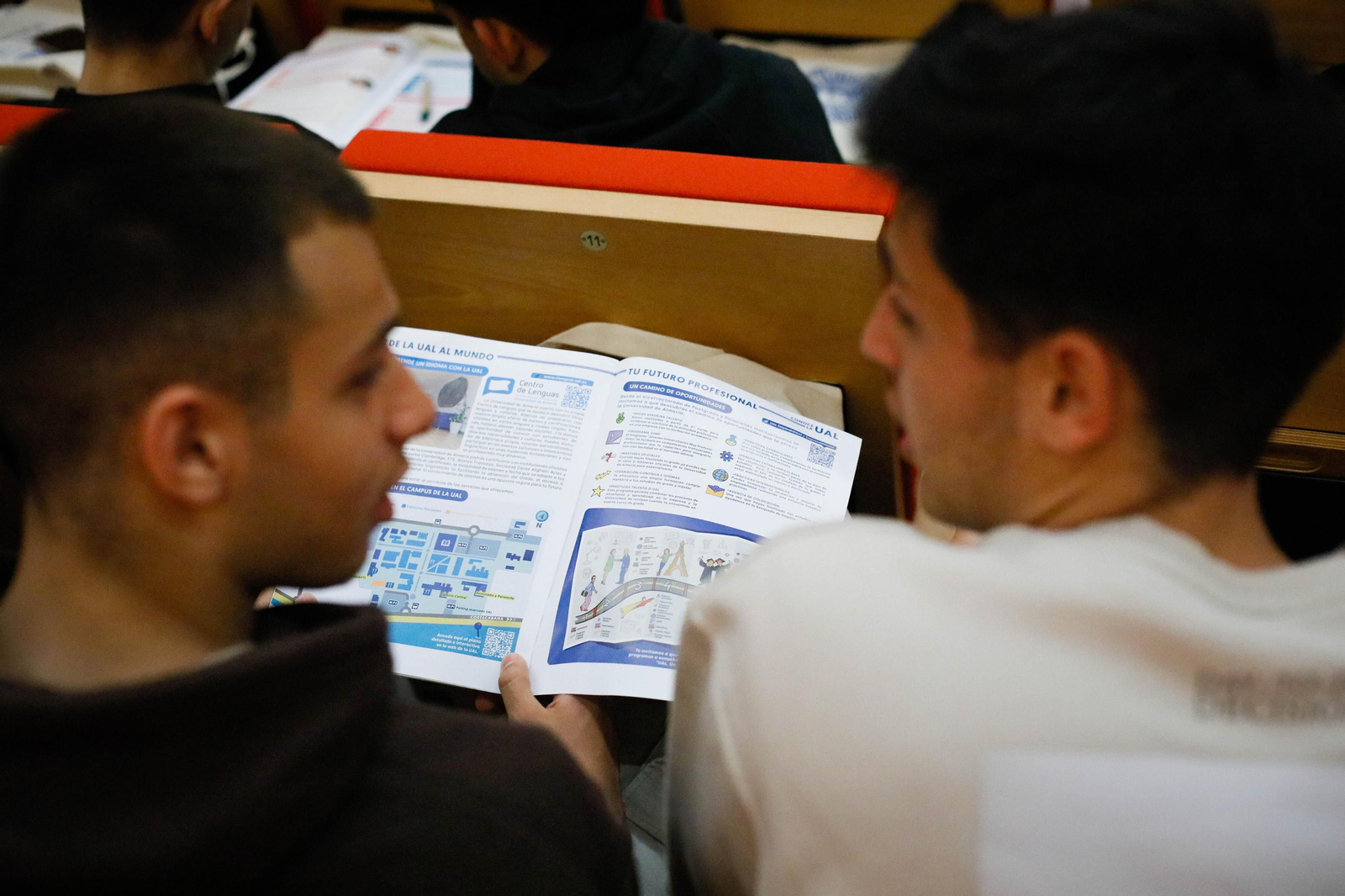 Imágenes de las jornadas preuniversitarias UAL