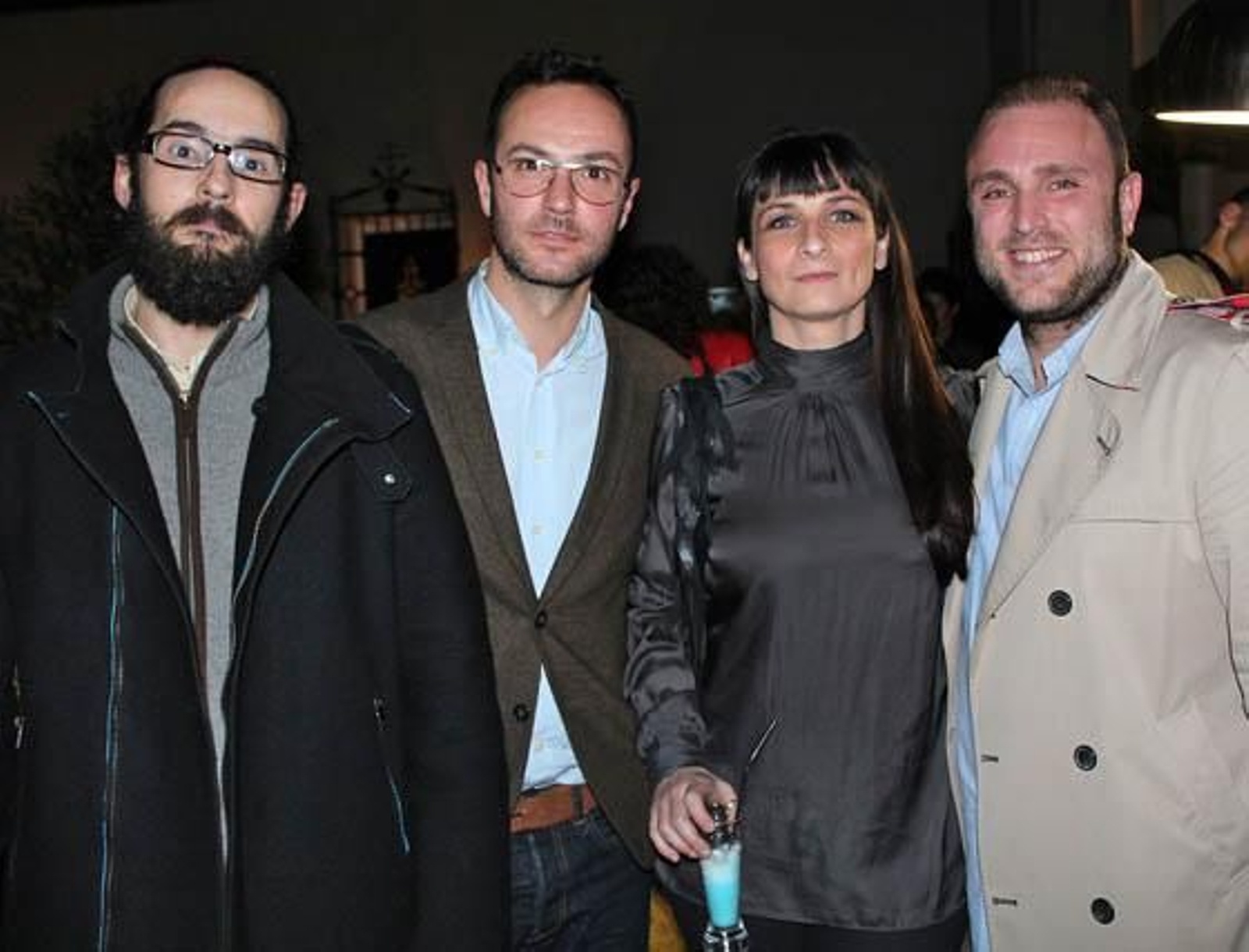 Manuel Vázquez Montoto (Wabi Sabi), Ricardo Escobar Castrillón (Atril Proyectos y Comunicación), María Vergara, propietaria de Wabi Sabi Shop & Gallery, y José Antonio Benítez, de Wondercat, Catering Service and More.


Foto: Victoria Ramírez