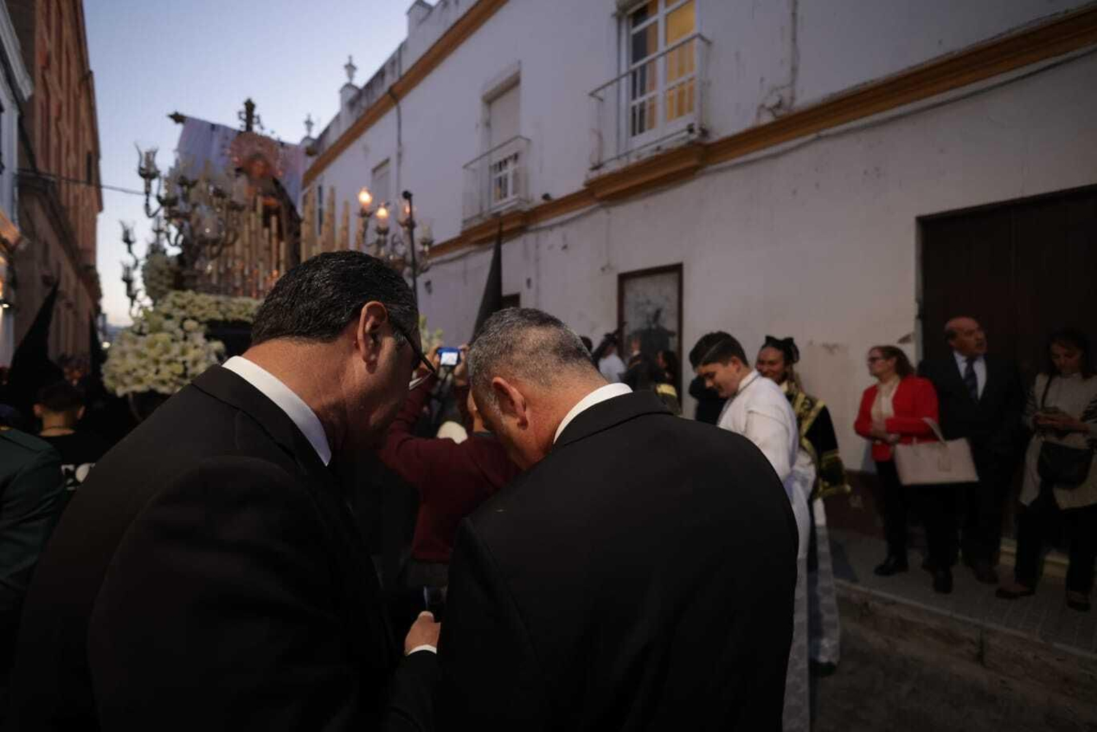 Las imágenes de la hermandad de la Soledad de la Semana Santa de San Fernando 2023