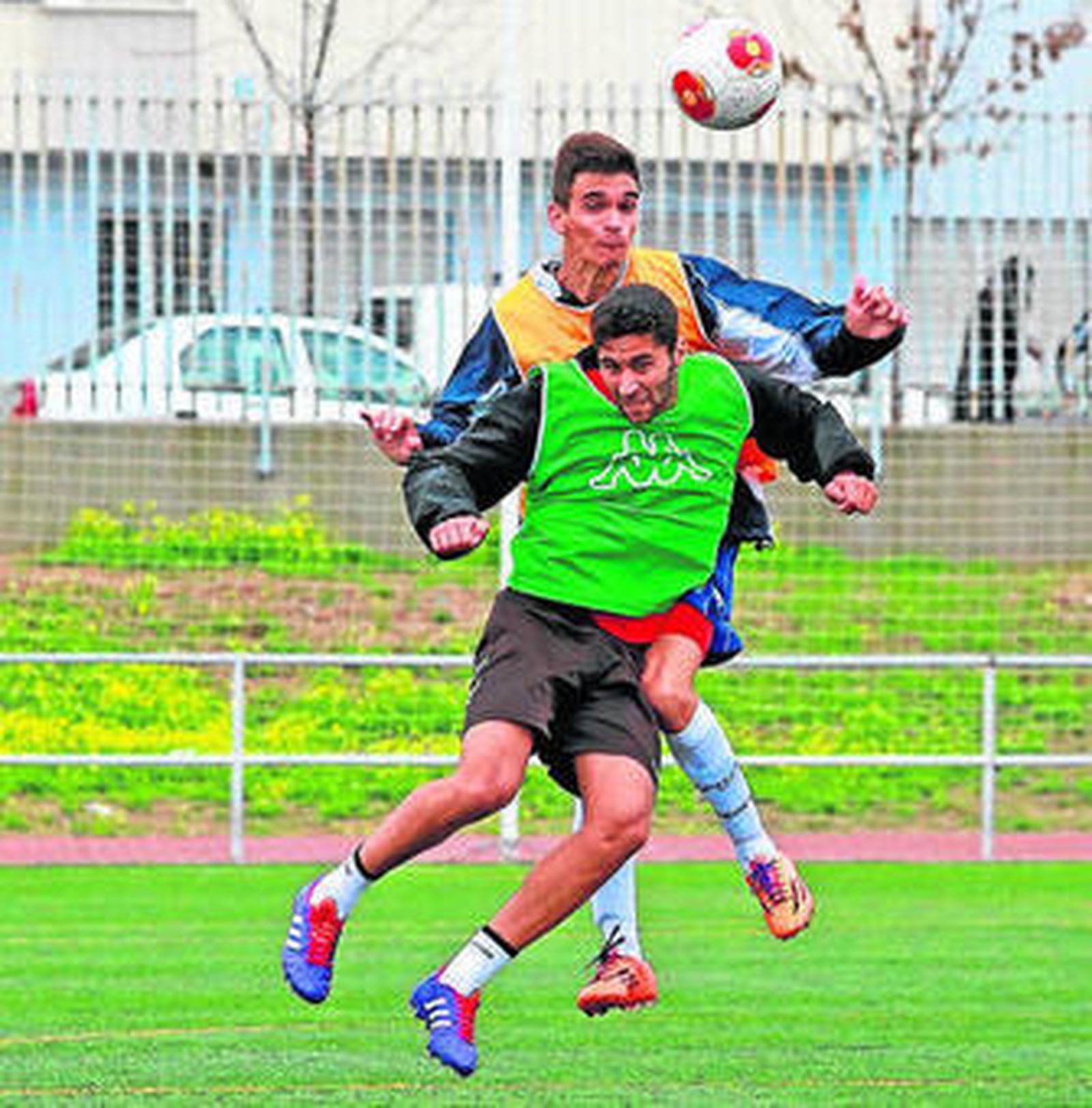 Yeray volverá hoy a entrenar junto a sus compañeros.