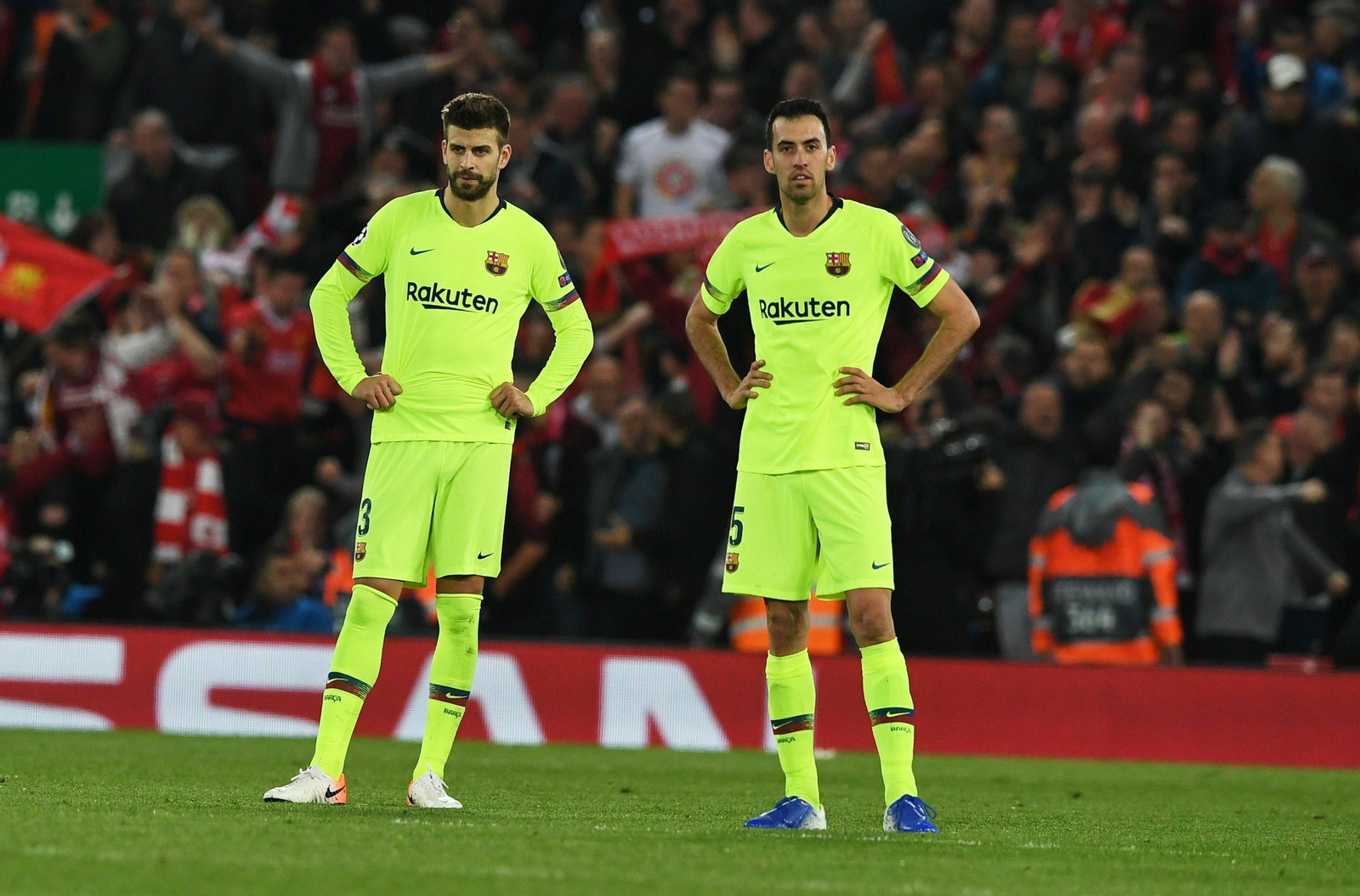 Las imágenes del Liverpool-Barcelona de Champions