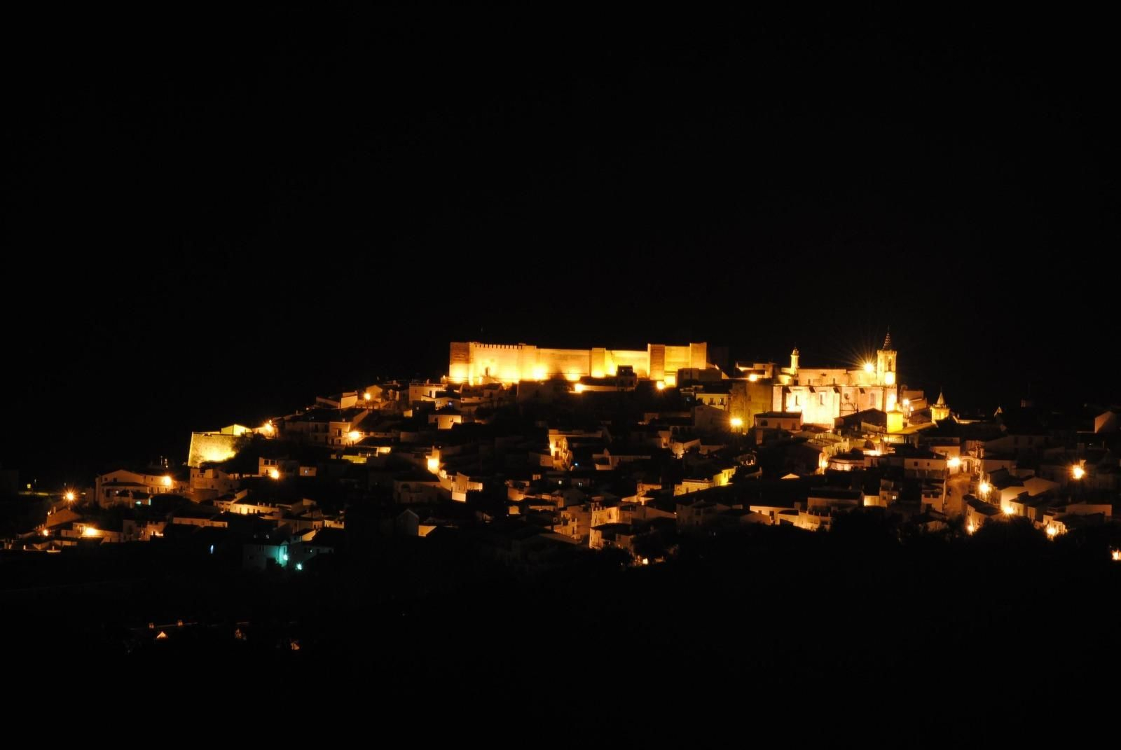 El castillo de Aroche.