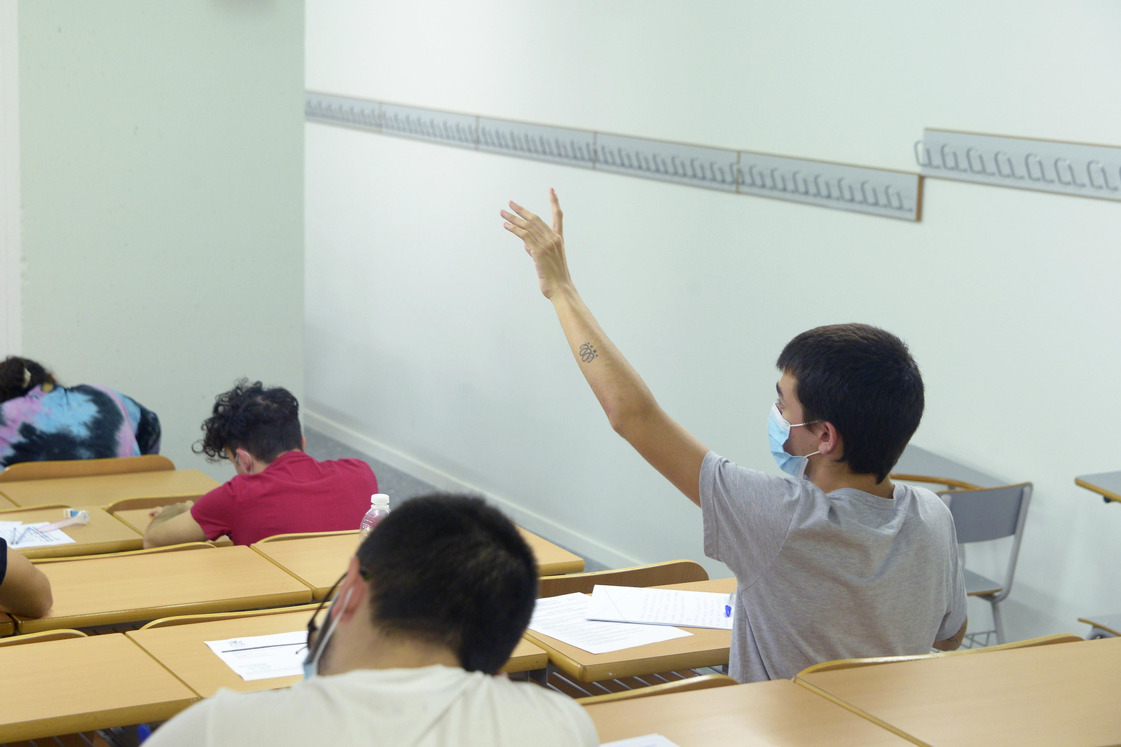 Fotos de las pruebas de la EBAU 2020 en Algeciras