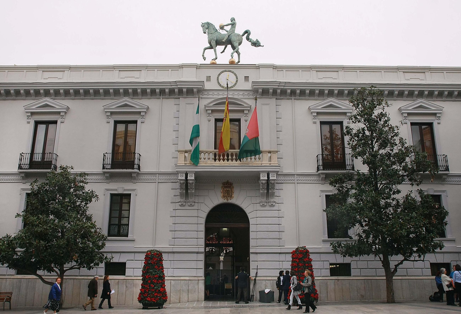Fachada del Ayuntamiento de Granada.