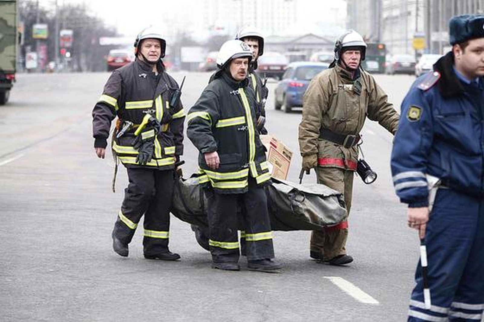 Un doble atentado provoca una matanza en el metro de Moscú. / EFE