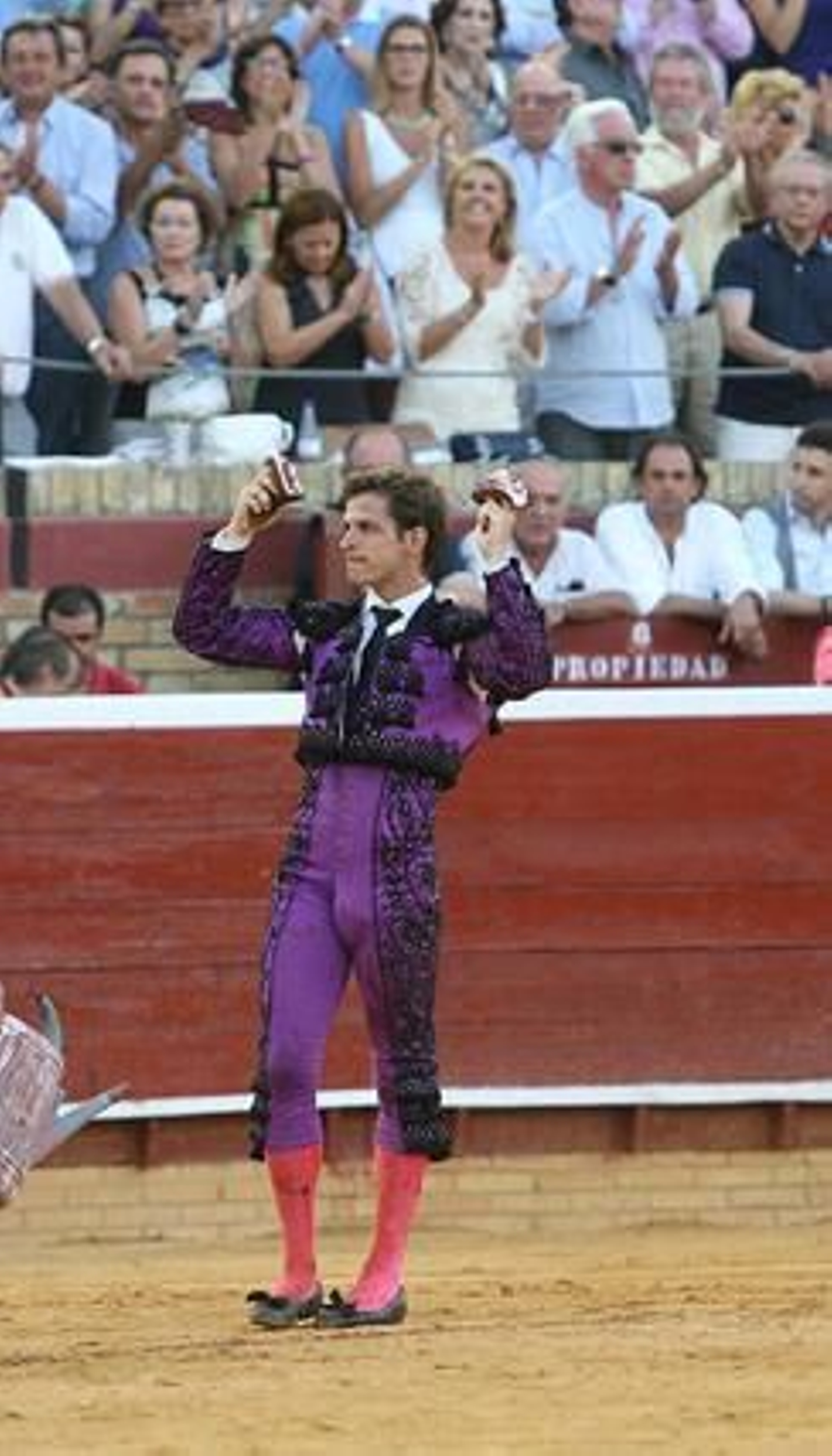 El Juli y Talavante se dan cita en la Merced en una tarde triunfal para ambos.

Foto: Espinola