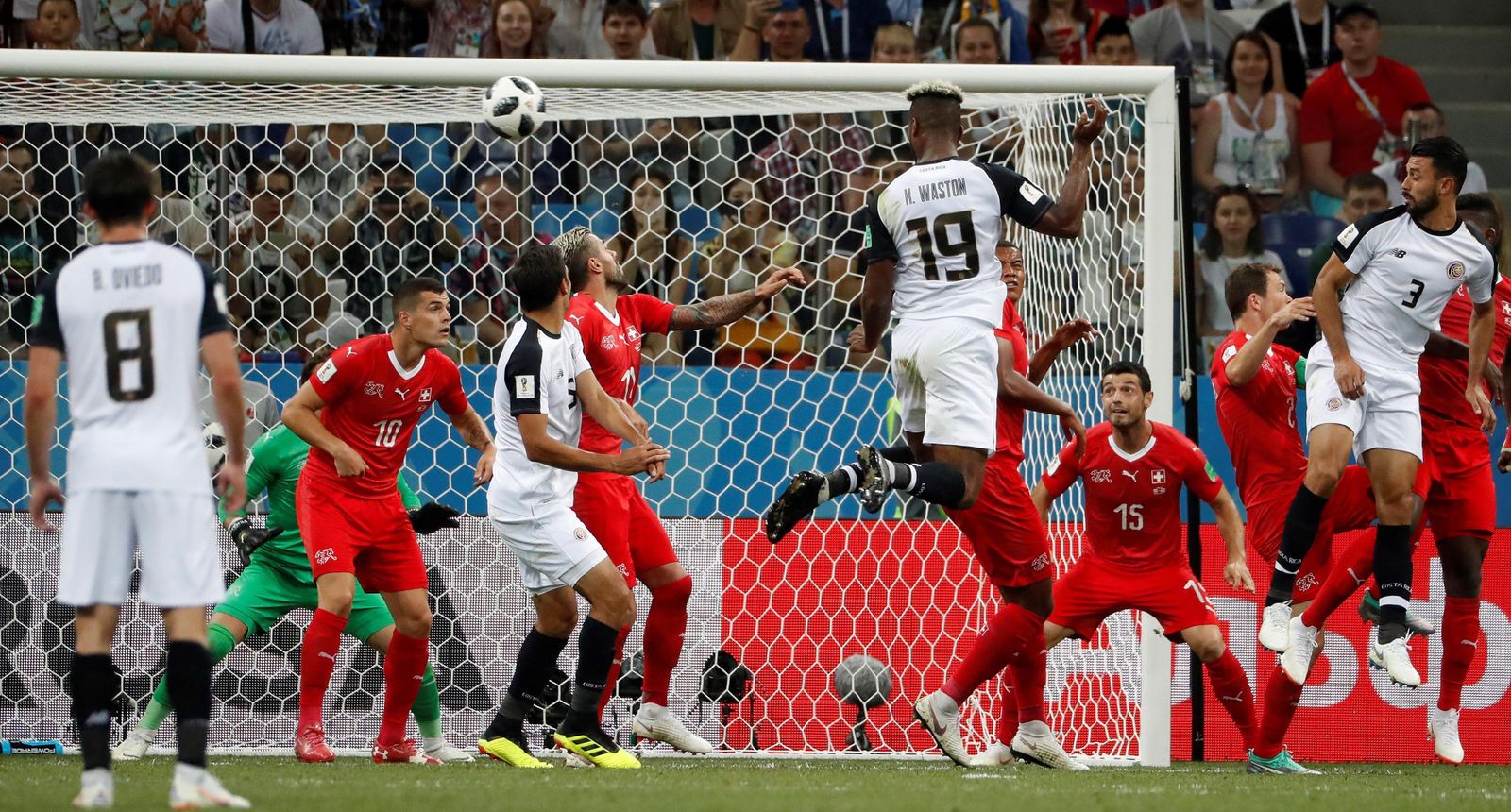 Las imágenes del Suiza-Costa Rica