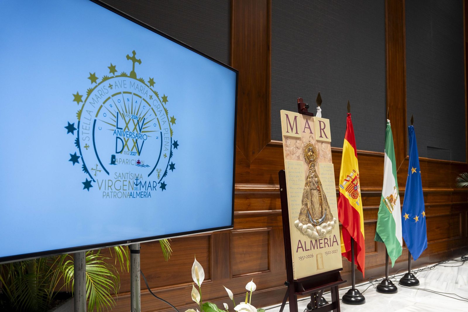 Almería celebra los grandes aniversarios de la Virgen del Mar: 525 años de su aparición y 75 de su coronación, en imágenes