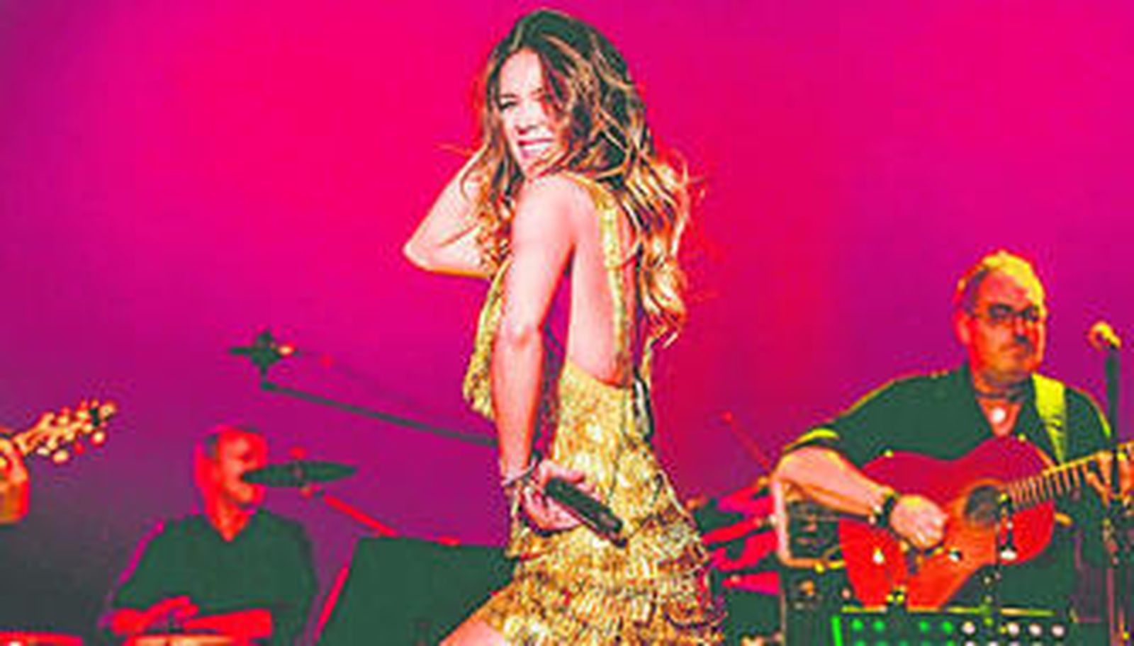 Lorena imitó a la cantante Beyoncé en una gala especial del programa que presenta Manuel Fuentes.