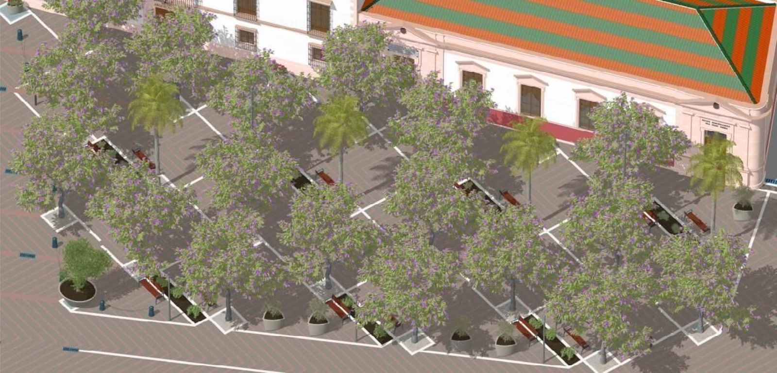 Este es el aspecto que tendrá la plaza del mercado tras la obra