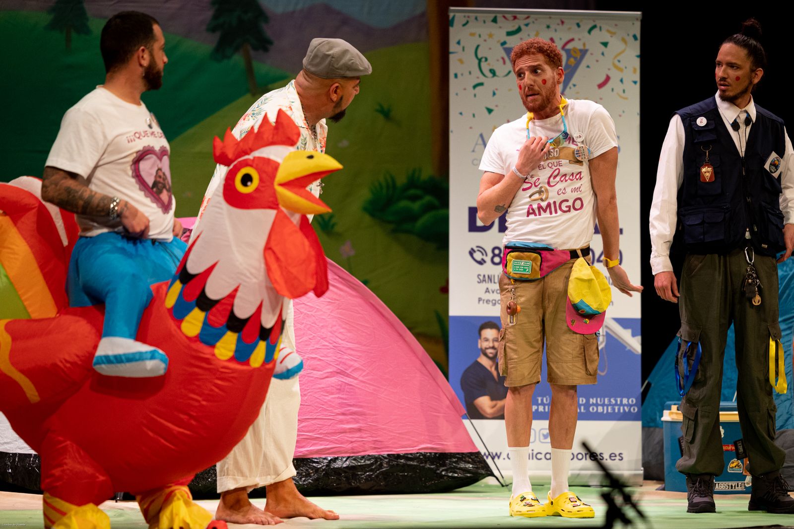 Cuarteto 'En mi caseta cabe todo el mundo'