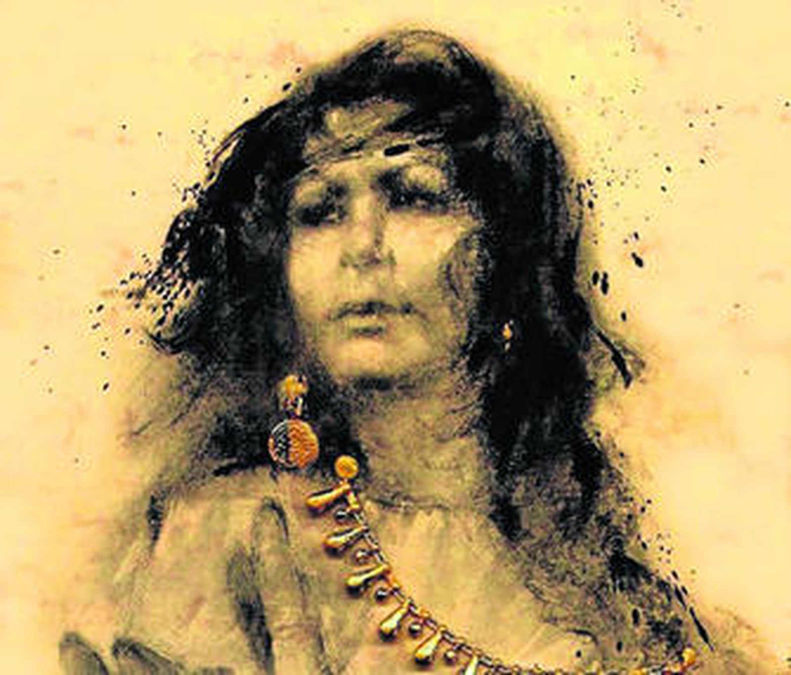 Mariquilla, en una representación del pintor David Zaafra.