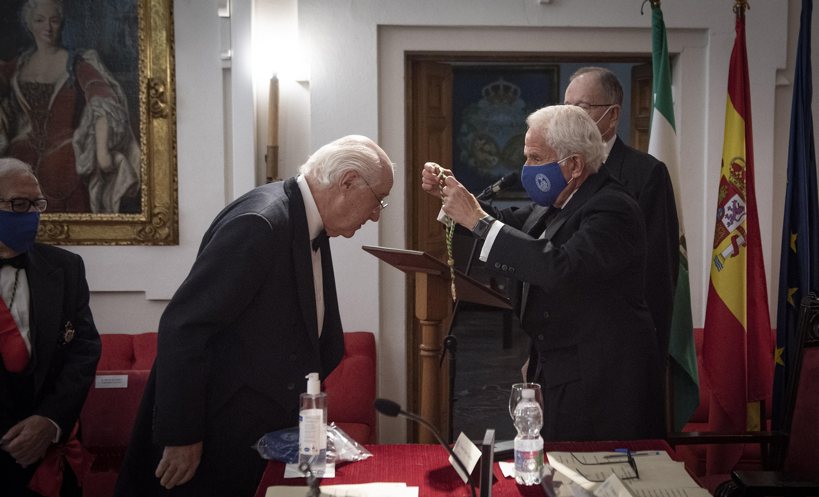 Acto de ingreso como Académico de Honor de D. Rafael Miranda Robredo