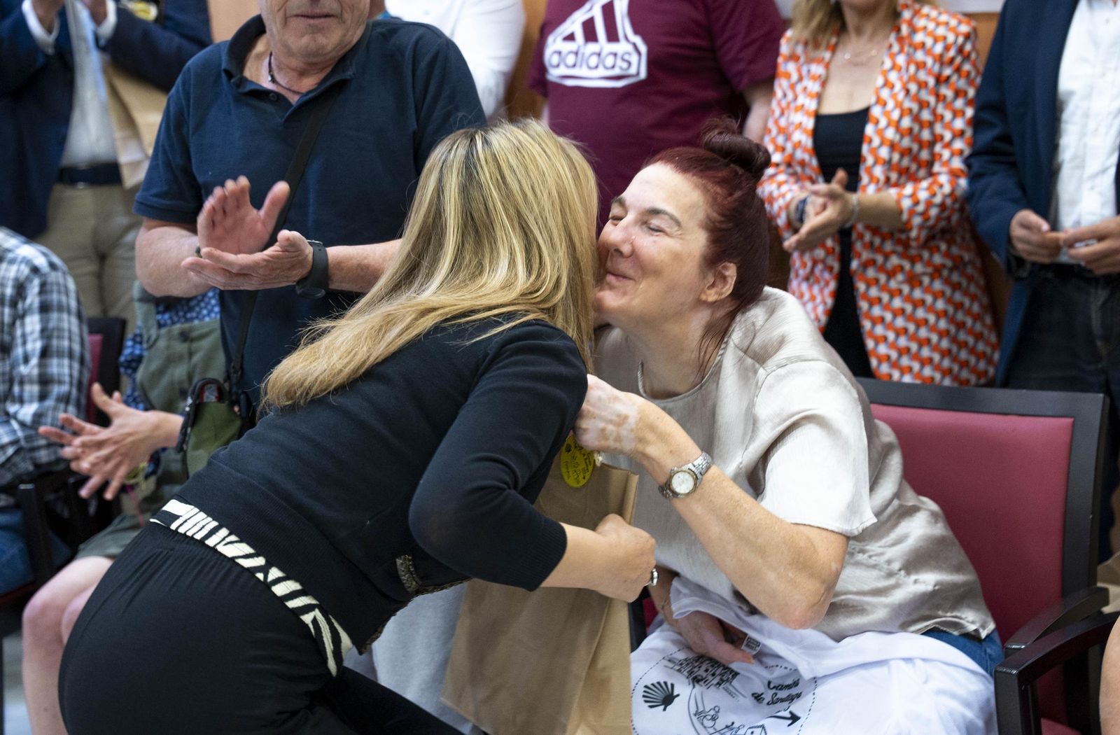 Las imágenes del acto de iniciación del Camino de Santiago de FAAM en Almería