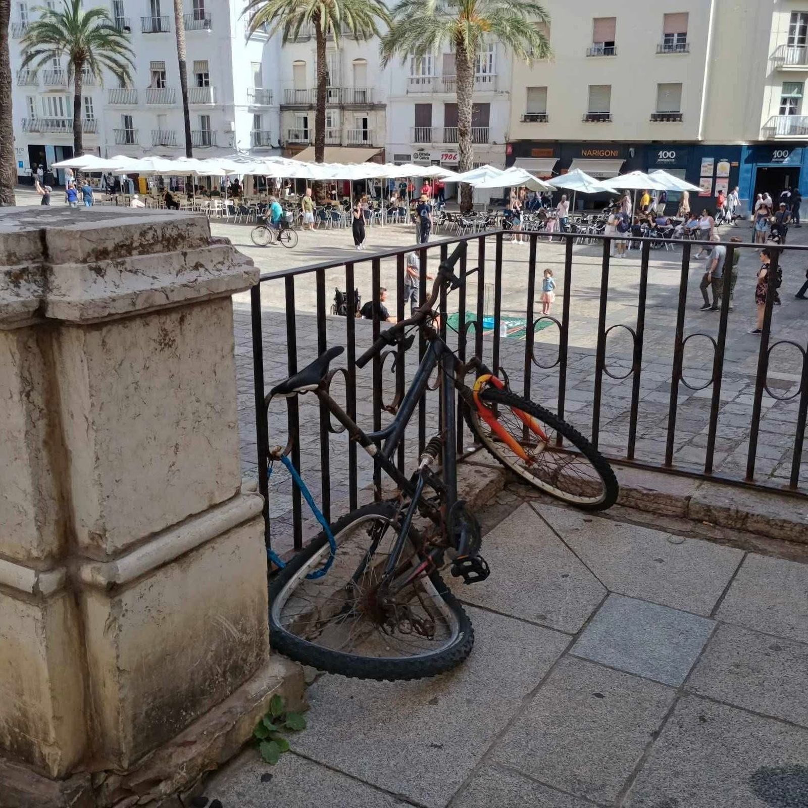 Accidente en el Giro