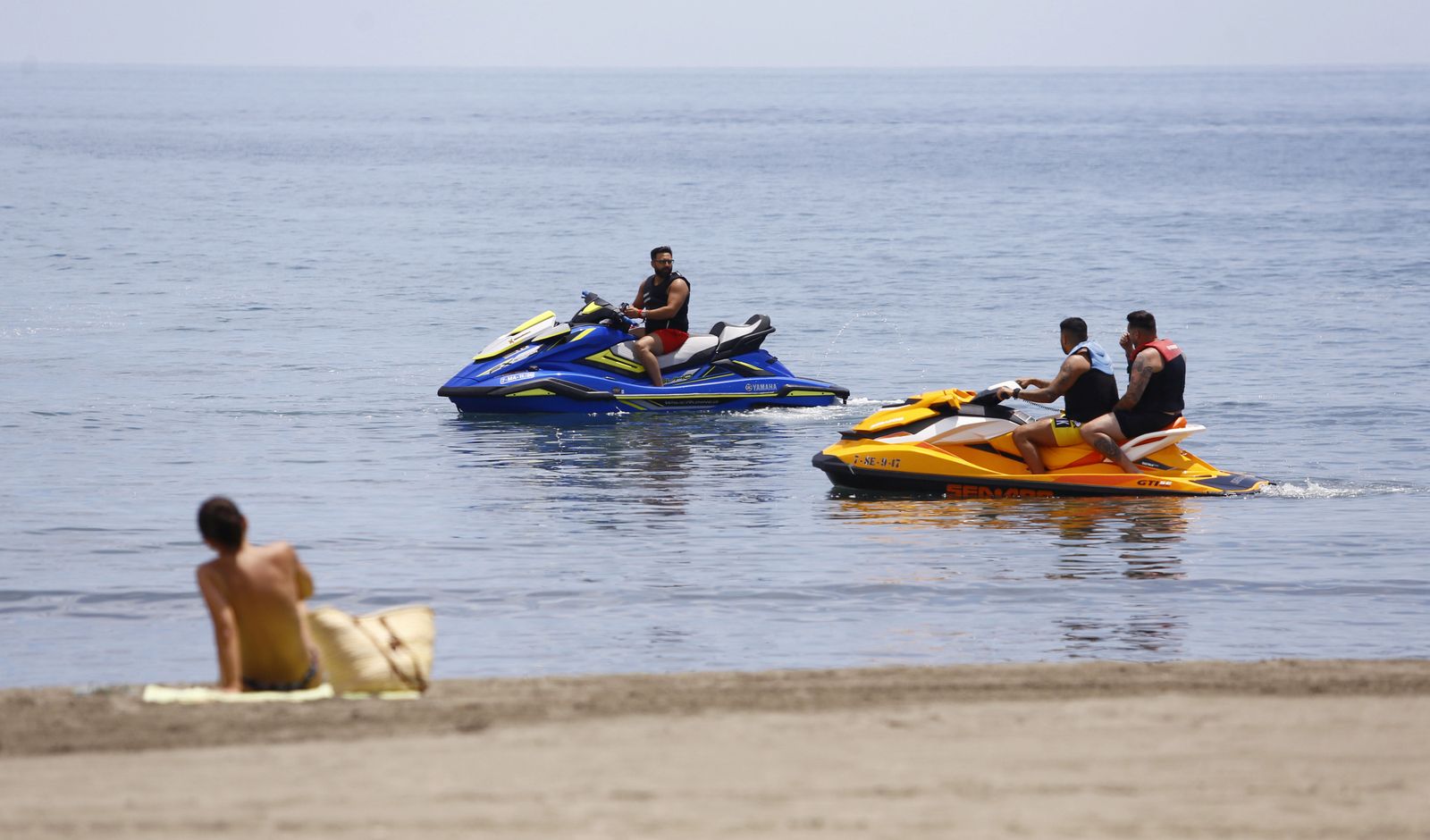 Fotos de Pedregalejo, en Málaga, en el arranque de la fase 2