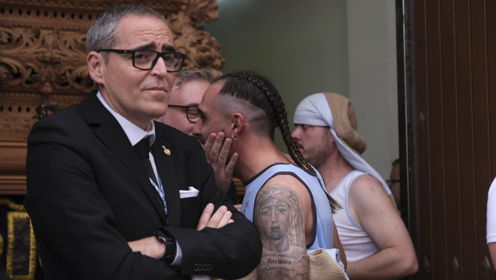 La procesión de Los Ángeles en Almería, en imágenes