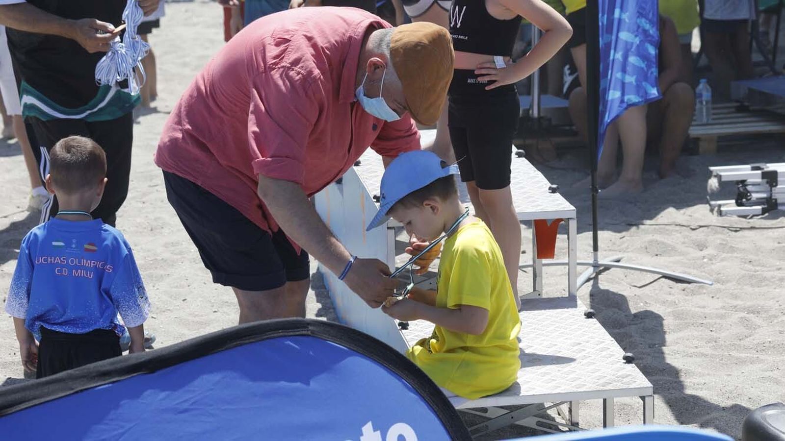 Las fotos del Campeonato y Liga de Andalucía de Lucha Playa