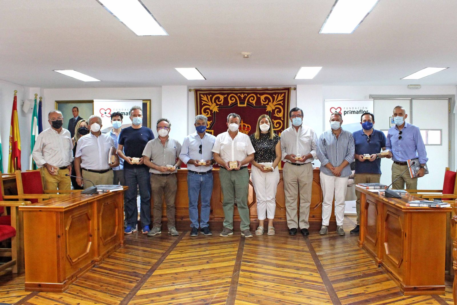 Encuentro de las tres entidades en el marco de la “Cátedra Primaflor – UAL de Agricultura Sostenible y Alimentación Saludable.