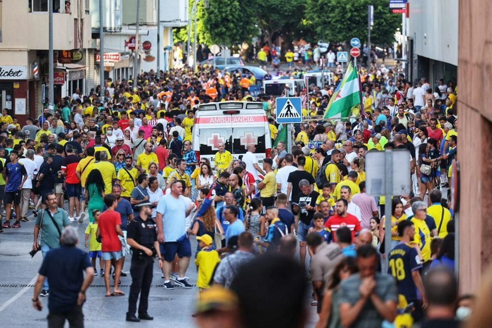 Las imágenes del Cádiz-Atlético de Madrid del Trofeo Carranza
