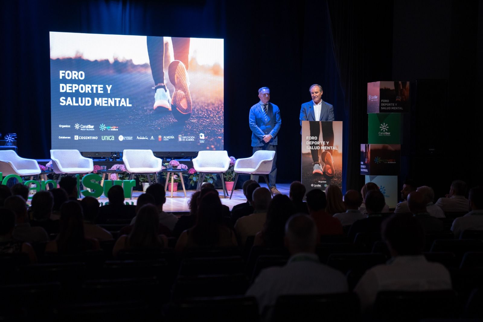 El concejal Antonio Jesús Casimiro en el Foro Deporte y Salud Mental