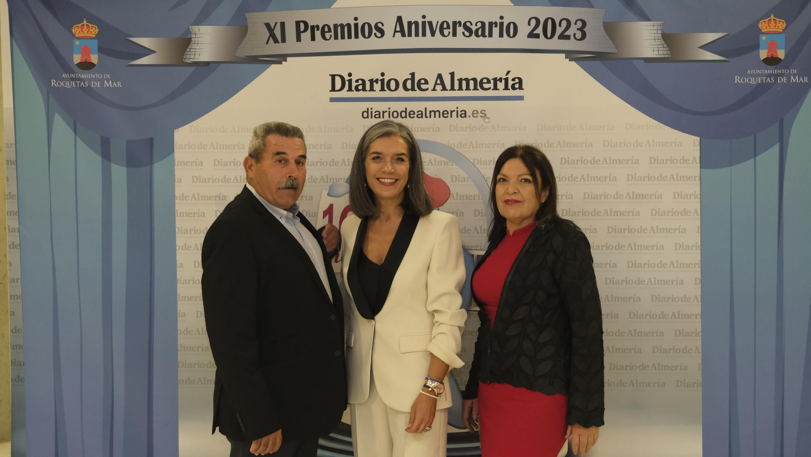 Imágenes de la Gala Aniversario de Diario de Almería, en Roquetas