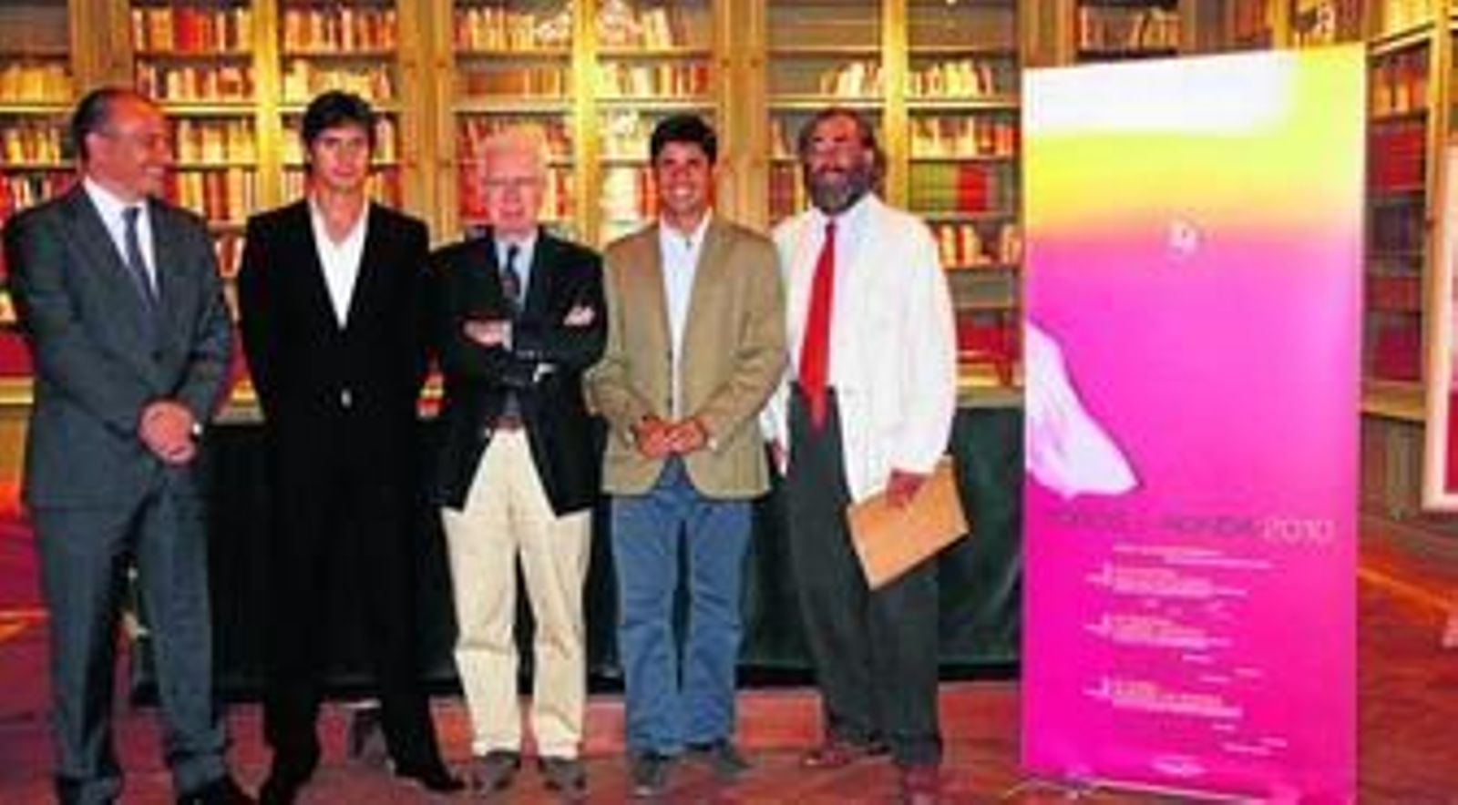 Sebastián Castella y Francisco Rivera acudieron ayer a la Real Maestranza de Caballería de Ronda a la presentación del cartel.