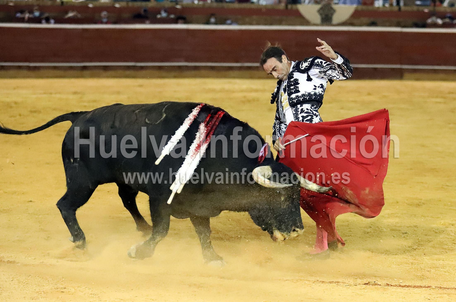 Las imágenes más destacadas de la corrida de toros del 3 de agosto en la plaza de toros de Huelva "La Merced"