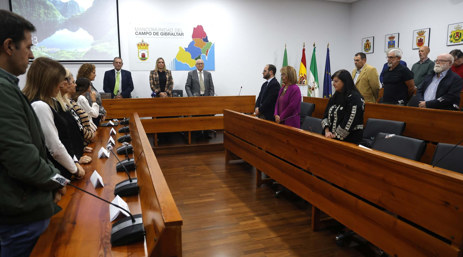 Las fotos del homenaje a Antonio Torremocha en la Mancomunidad
