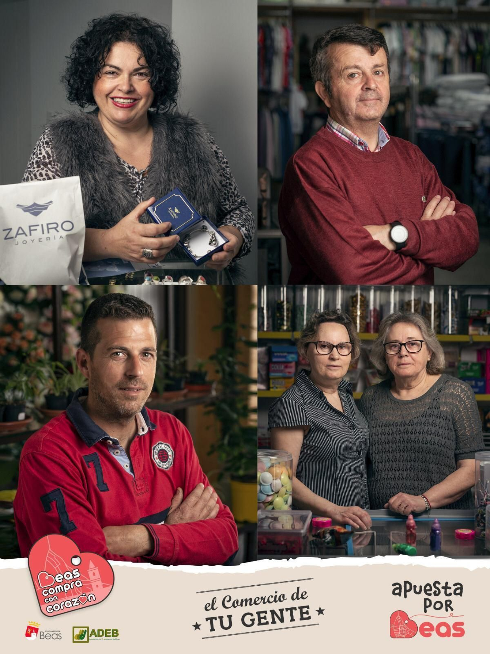 Cartel anunciador de la campaña.