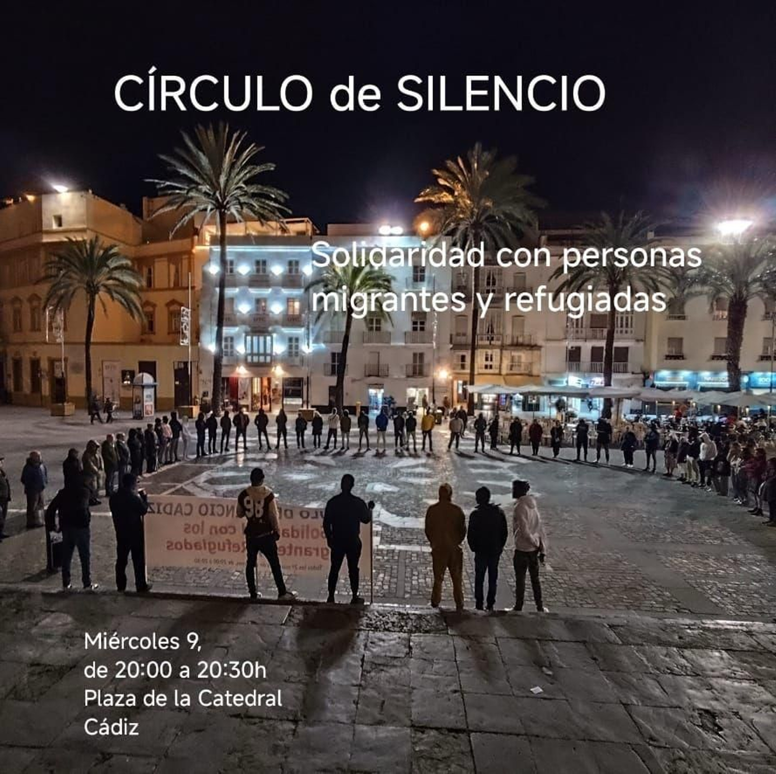 Hoy a las 8 en la plaza de la Catedral