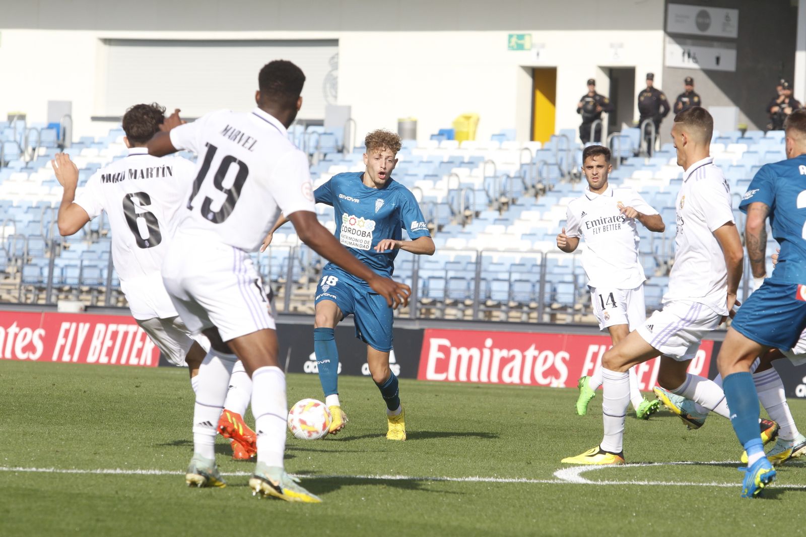 Las imágenes del partido entre el Real Madrid Castilla y el Córdoba CF