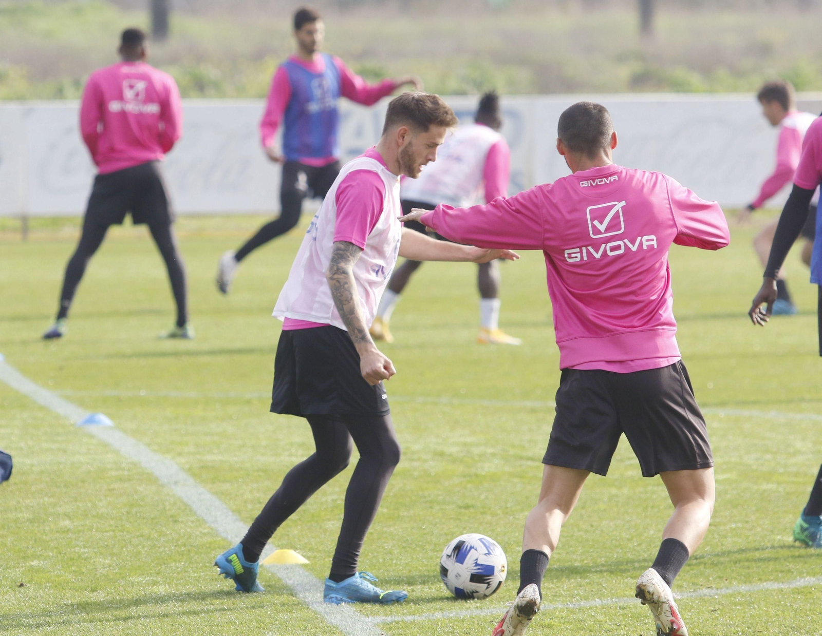 Fotografías: El Córdoba CF ya trabaja con los tres fichajes invernales en el grupo