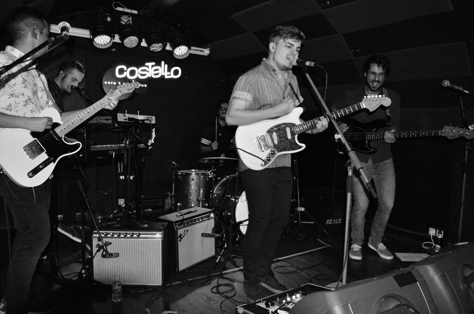 Casasola, durante una actuación en directo.