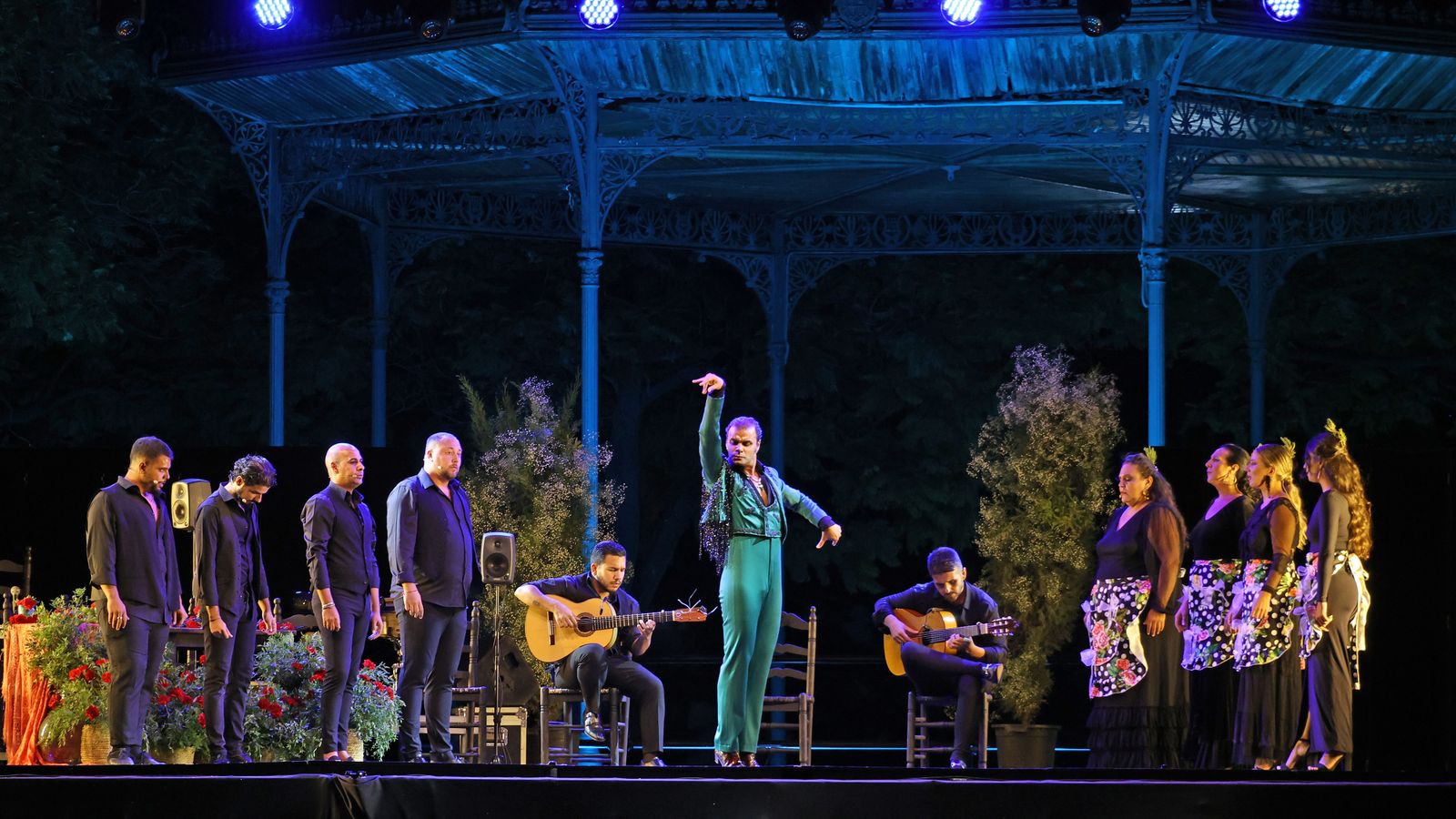 Fiesta de la Bulería Joven con Fernando Jiménez en 'Santiago, Alfa y Compás'