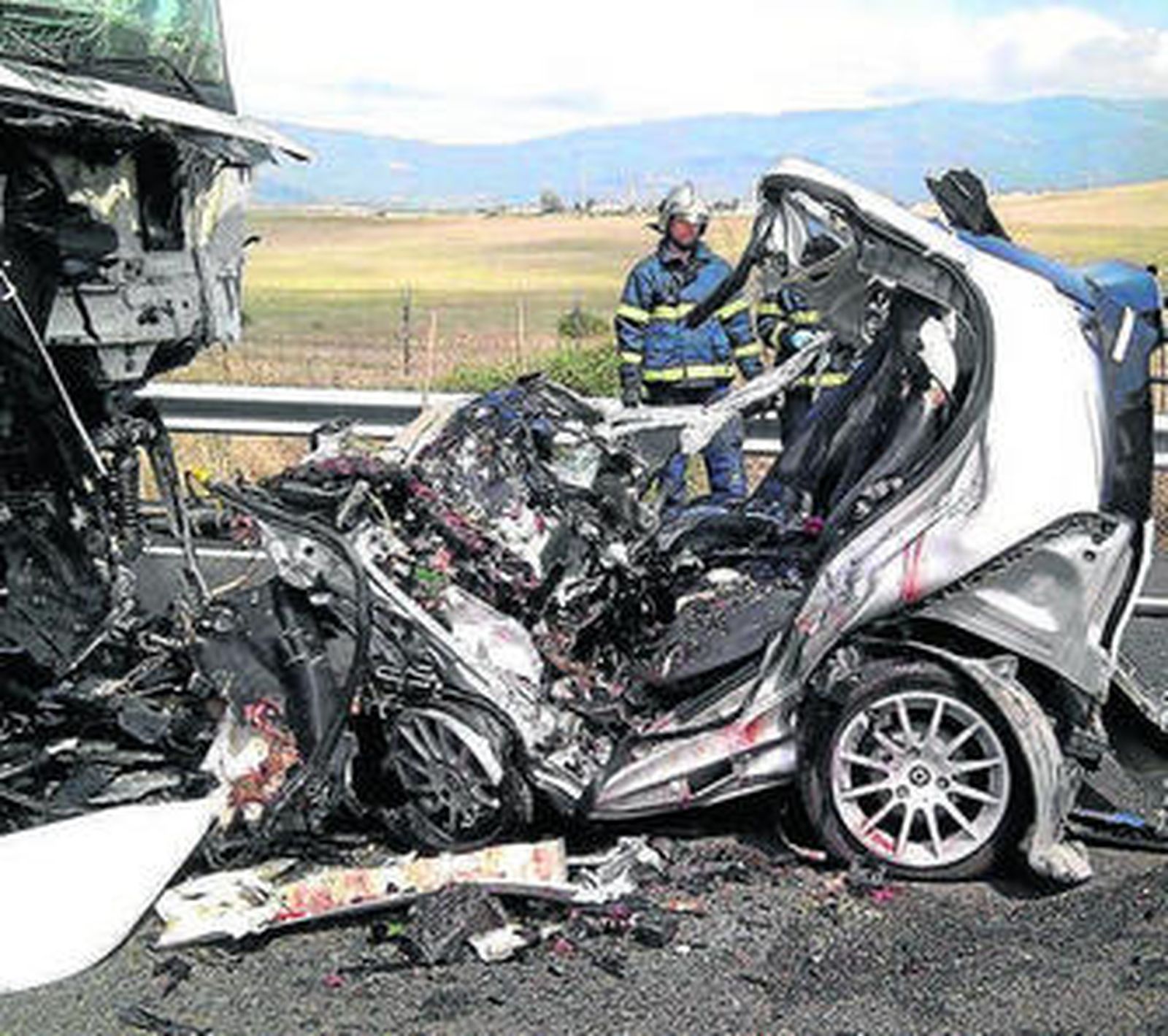 Estado en el que quedó el vehículo siniestrado.