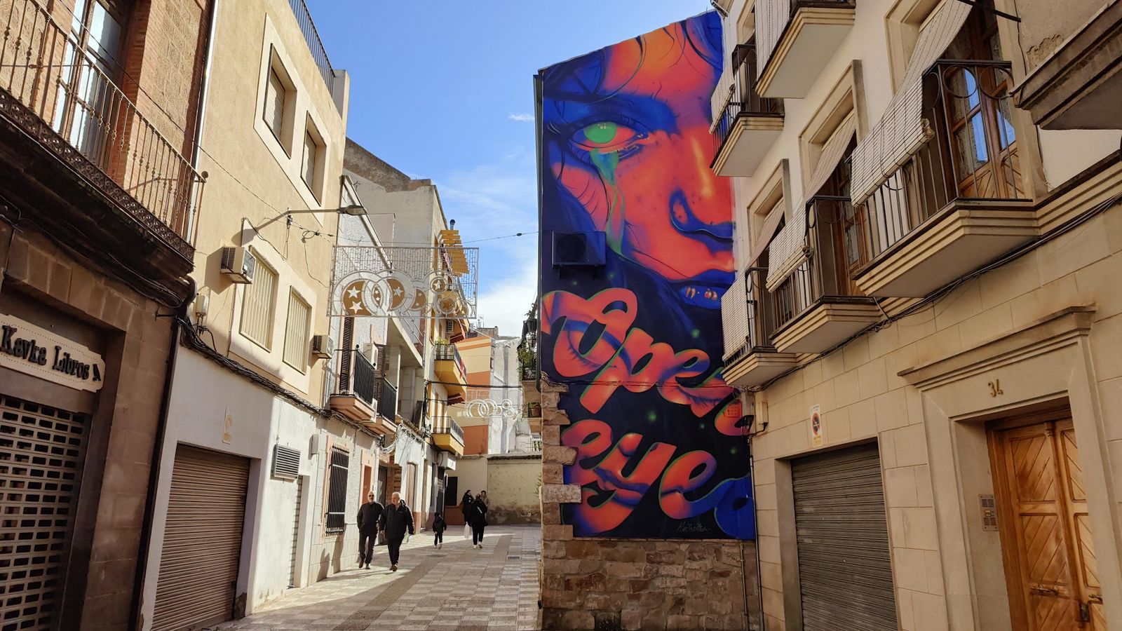 Mural de Mariadie en Linares