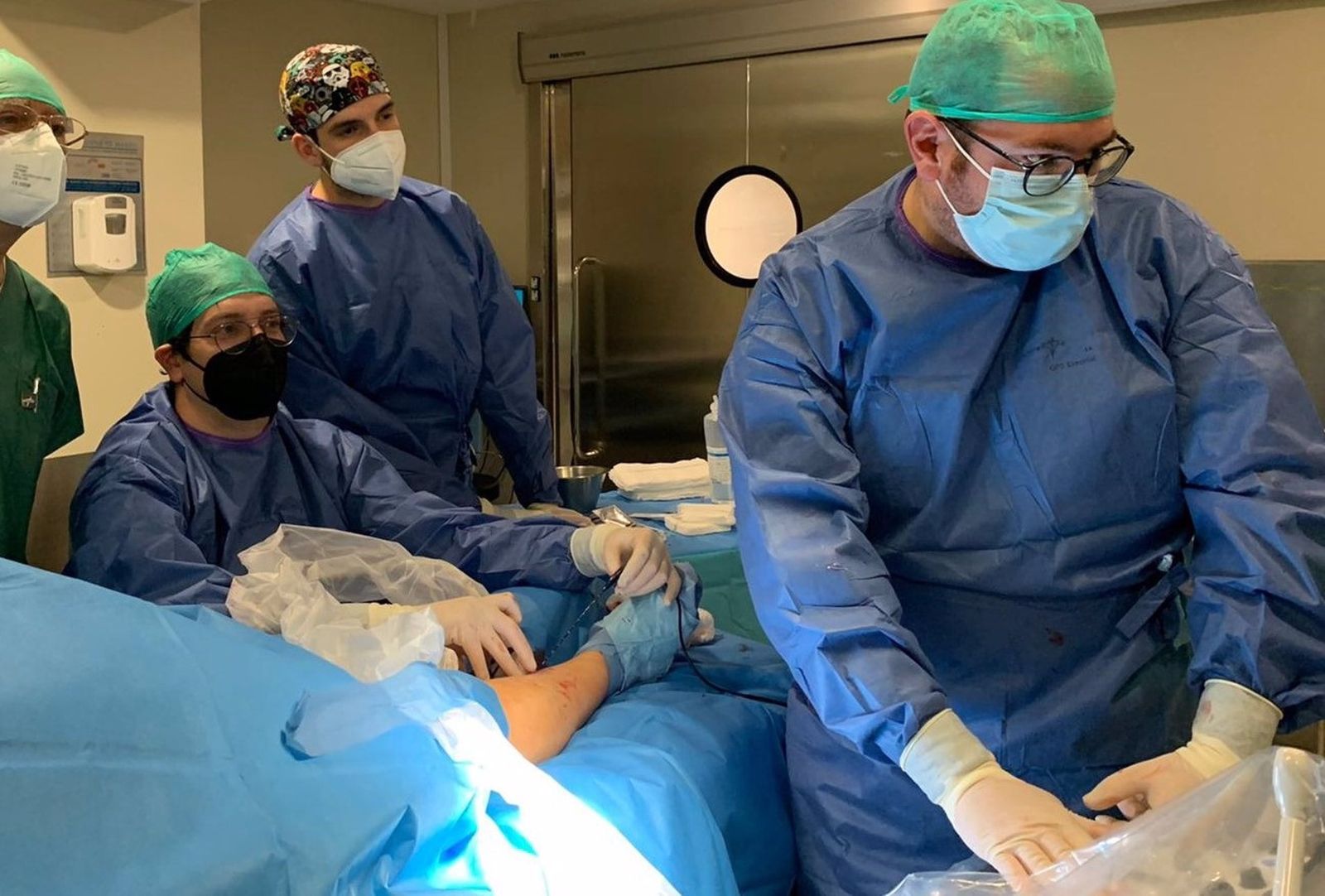 Profesionales del servicio de angiología y cirugía vascular de Vithas Málaga