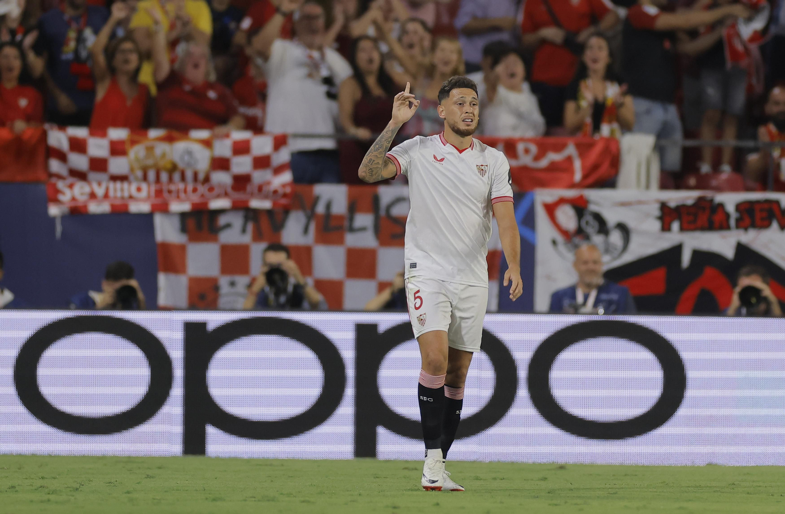 Las fotos del Sevilla-Lens de Champions