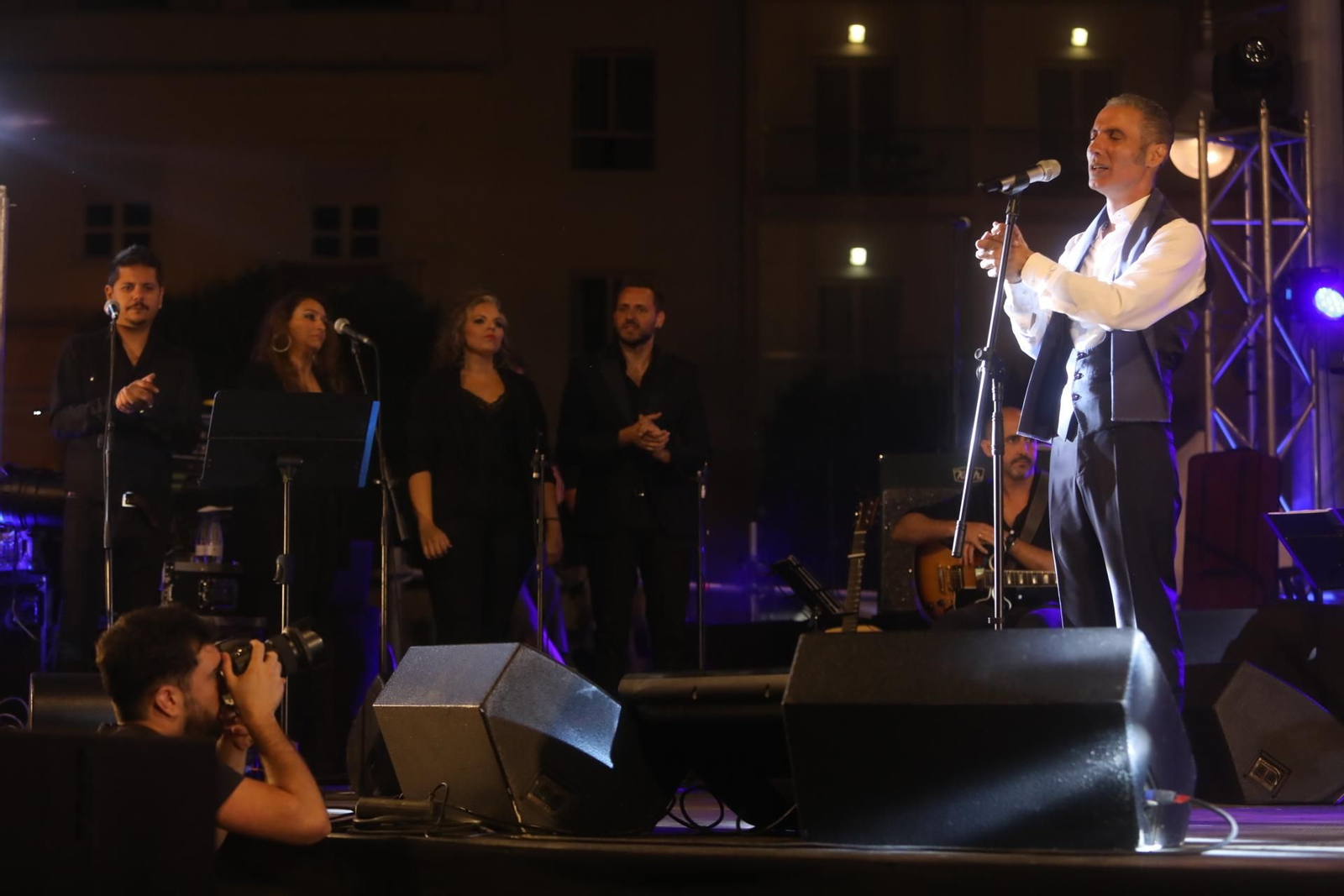 Actuación de Pitingo en San Fernando.