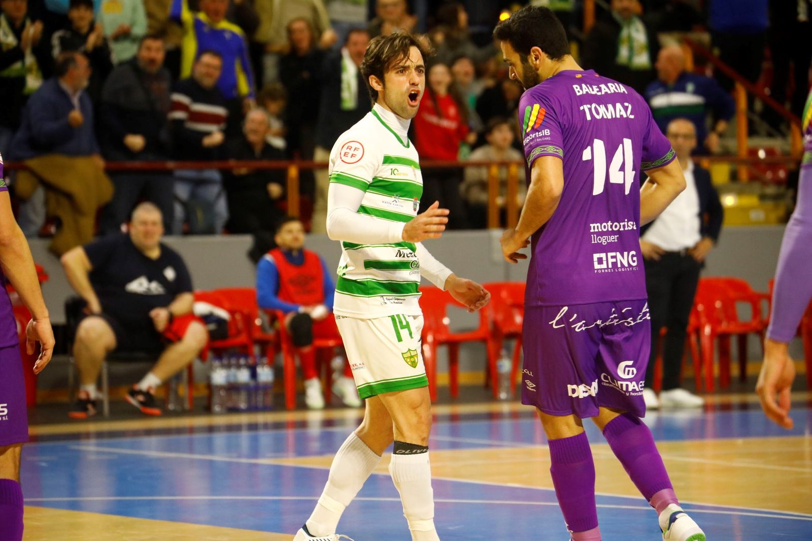 La derrota del Córdoba Futsal ante el Palma, en imágenes