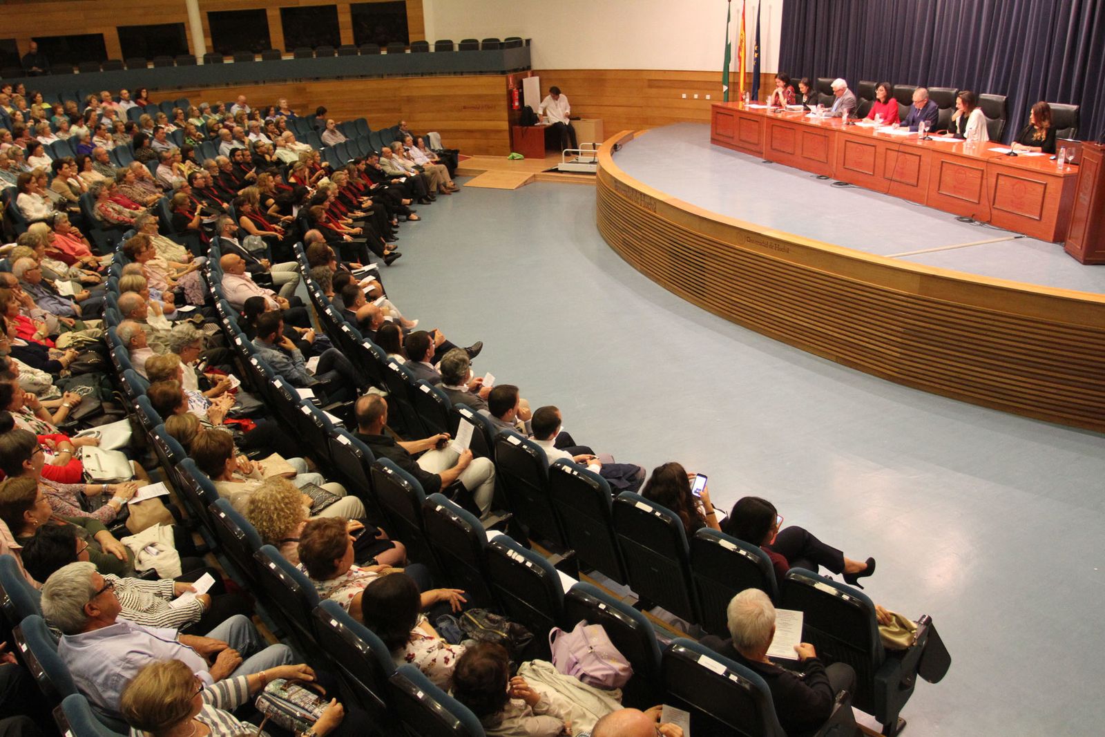 nauguración del Curso Académico 2017-2018 del Aula de la Experiencia de la Universidad de Huelva.