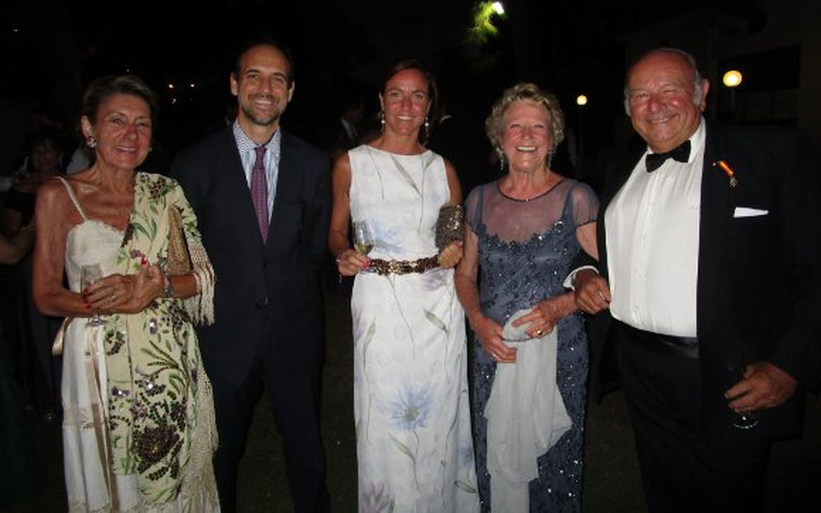 Piluca López de Carrizosa, Felipe y Constanza González-Gordon, Inmaculada Terry y Álvaro Domecq.

Foto: Ignacio Casas de Ciria